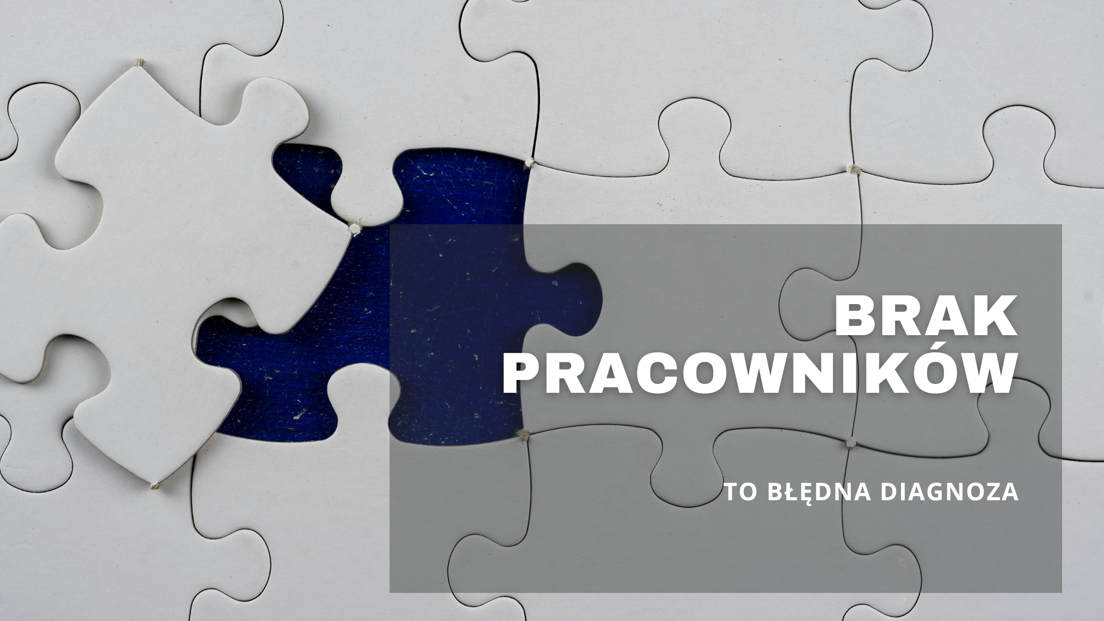 Brak pracowników do błędna diagnoza. Problemem jest model obsady. Pajmon cpt